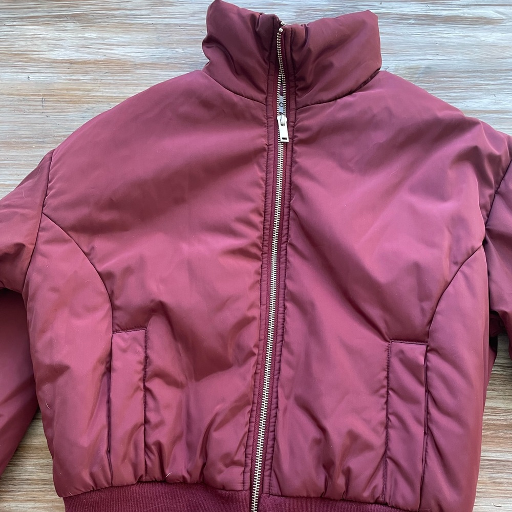 Open edit bomber jacket